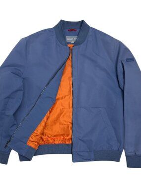 MICHAEL KORS Lightweight Luxury Designer Casual Bomber Jacket Mens Large